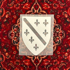 Sticker Bosnie — Écusson