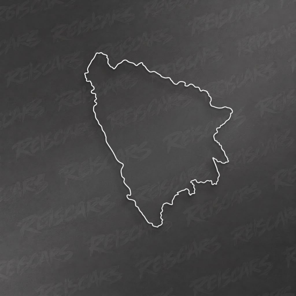 Sticker Bosnie — Carte