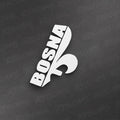 Sticker Bosnie — Lys & Lettres