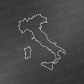 Sticker Italie — Carte