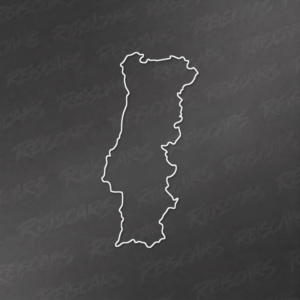 Sticker Portugal — Carte